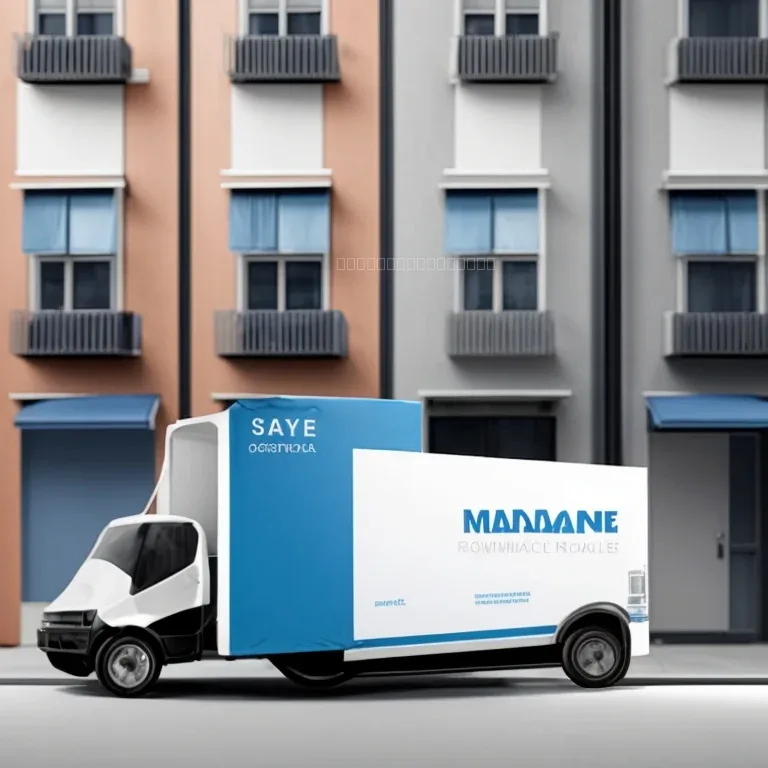 Camión de mudanza RutaHubMove y equipo en acción